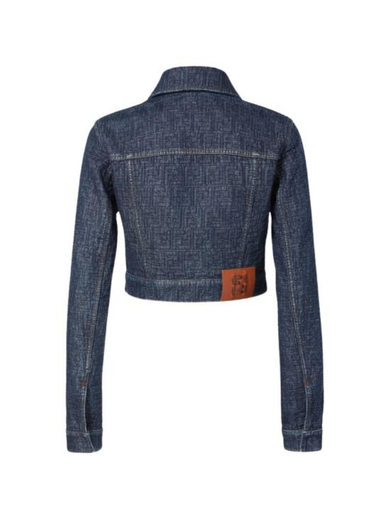 26SS 펜디 FF 데님 재킷 FLF834AW82F1UKI Grey - FENDI