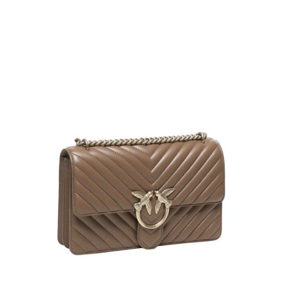 26SS 핑코 숄더백 100941A0GKL17Q Brown - PINKO