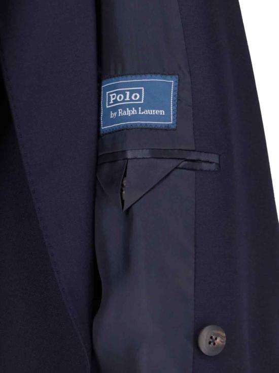  폴로 랄프로렌 더블 브레스트 스트레치 울 블레이저 211 952717001 Blue - POLO RALPH LAUREN