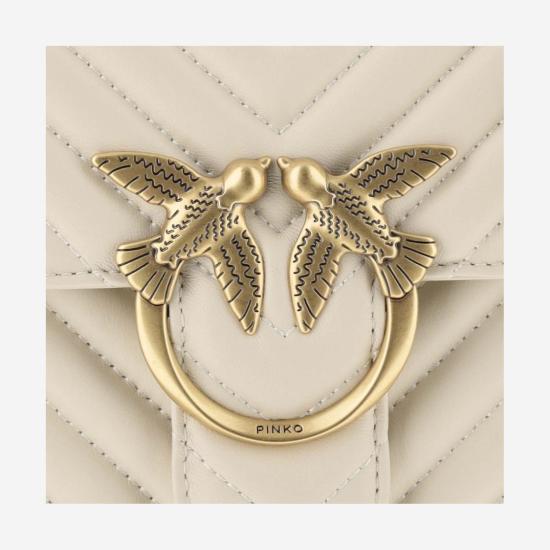 26SS 핑코 숄더백 100941A0GKZ14Q Grey - PINKO