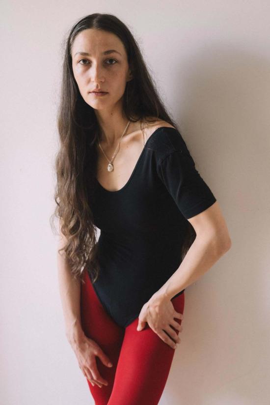  스윔 투 더 문 목걸이/팬던트 재활용 스털링 실버와 담수 진주로 제작된 '' 안드레아 목걸이 - SWIM TO THE MOON