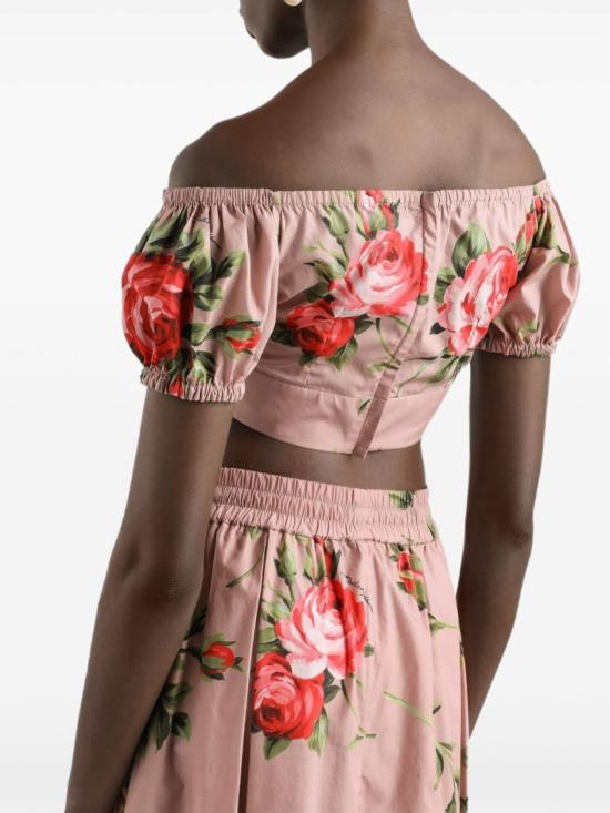 26SS 돌체앤가바나 블라우스 F7AV0THS5UTHF5ZN Pink - DOLCE & GABBANA