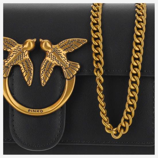 26SS 핑코 지갑 100062A0F1Z99Q Black - PINKO