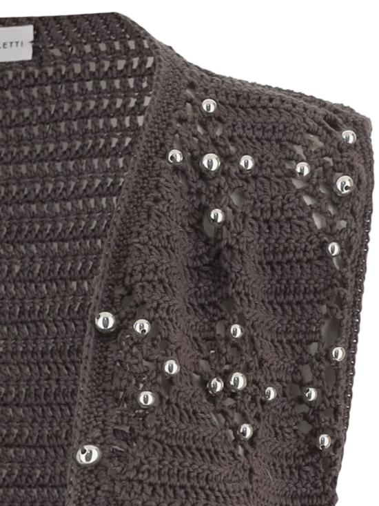 26SS 니콜로 파스콸레티 베스트 KT03COYABROWN Grey - NICCOLÒ PASQUALETTI