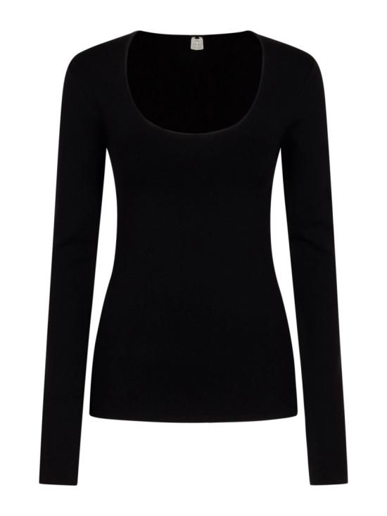 26SS 토템 스웨터 254WRT0571YA0128 Black