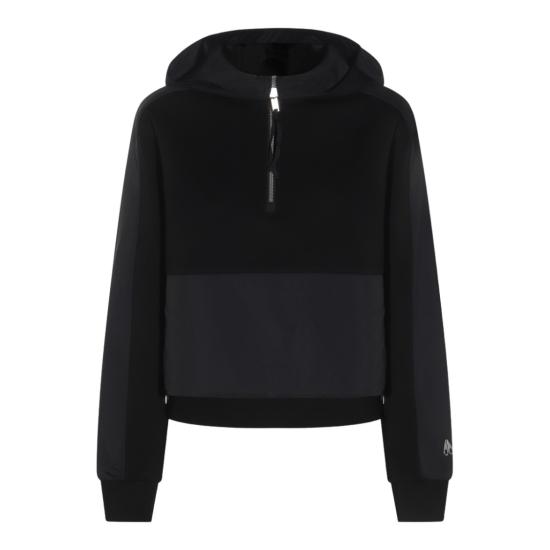 26SS 무스너클 후드 티셔츠 M14LS635292 Black