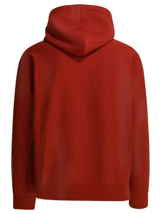 26SS 칼하트 WIP 후드 아메리칸 스크립트 스웨트셔츠 I0282793IX XX Red - CARHARTT WIP