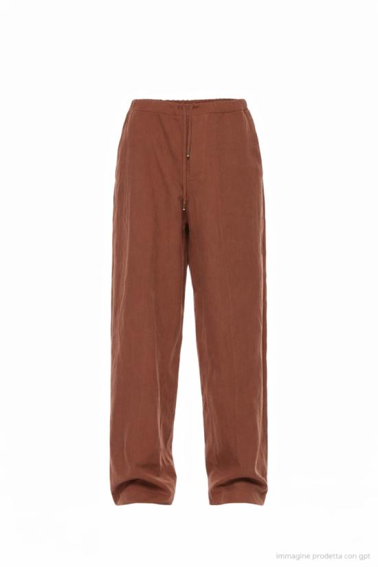 25FW 코스투메인 스트레이트 팬츠 PAJAMA Brown