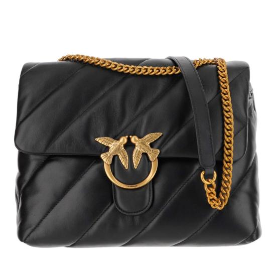 26SS 핑코 숄더백 100037A0F2Z99Q Black