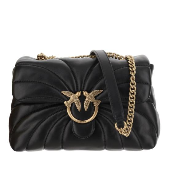 26SS 핑코 숄더백 100038A1EXZ99Q Black