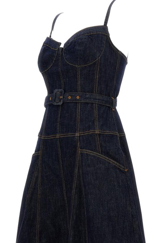 26SS 셀프 포트레이트 롱 원피스 RS26815MABLBLUE Blue - SELF PORTRAIT