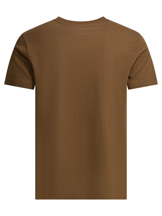 26SS 폴로 랄프로렌 포니로고 자수 반팔 티셔츠 710671438536RL BROWN Brown - POLO RALPH LAUREN