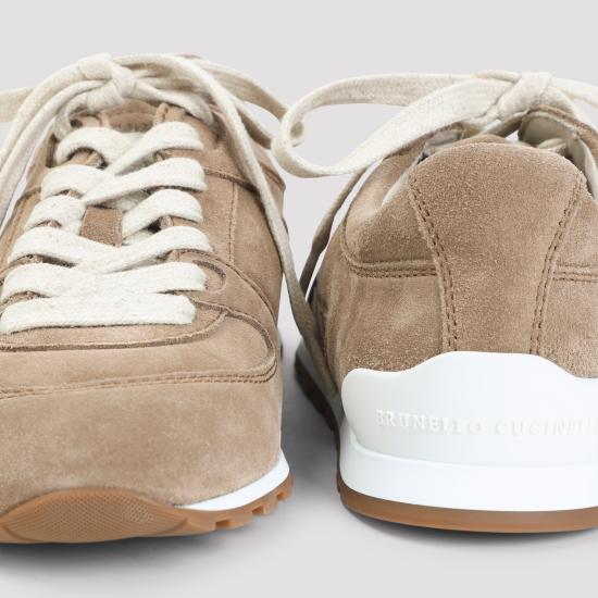 26SS 브루넬로 쿠치넬리 스니커즈 MZSFG3231 C2767 ANTILOPE - BRUNELLO CUCINELLI