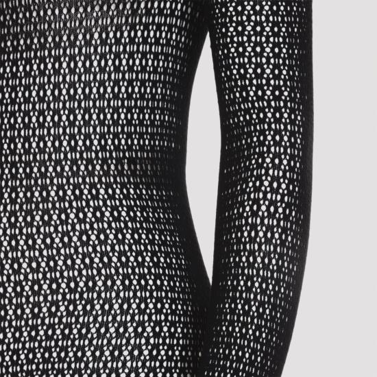 26SS 월포드 점프수트 53461 7005 BLACK - WOLFORD