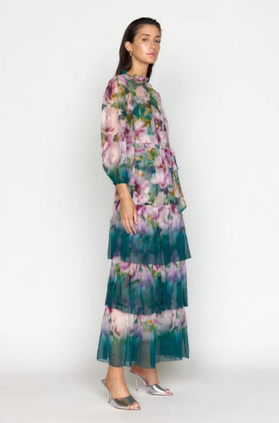  크리스티 린 롱 원피스 사라 드레스 블로섬 옴브레 - CHRISTY LYNN