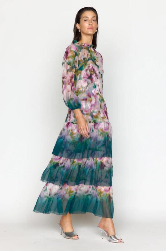  크리스티 린 롱 원피스 사라 드레스 블로섬 옴브레 - CHRISTY LYNN