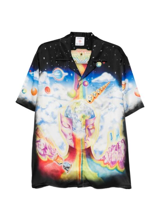 26SS 카사블랑카 긴팔 셔츠 MSP26SH00307 MULTICOLORE