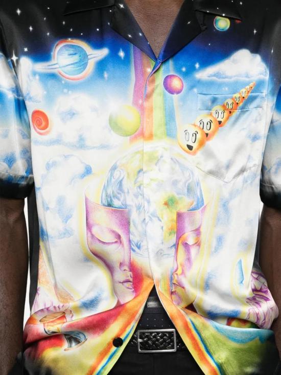 26SS 카사블랑카 긴팔 셔츠 MSP26SH00307 MULTICOLORE - CASABLANCA