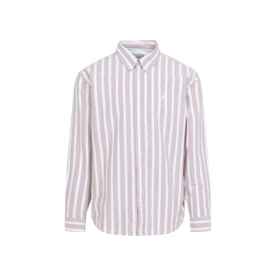 26SS 칼하트 WIP 긴팔 셔츠 I0361983JDXX03 DEVEN RED