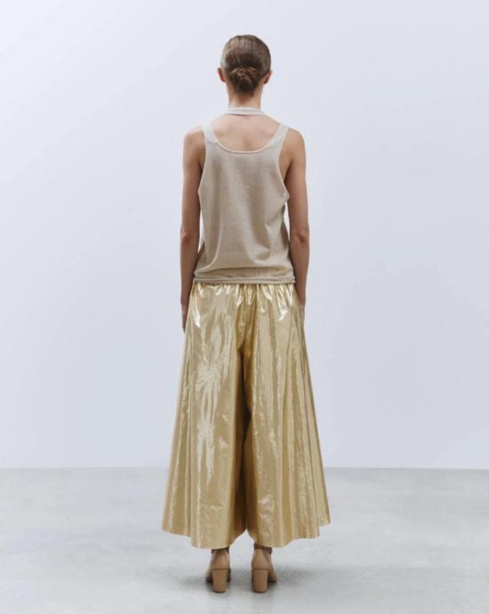  알리지 민소매 티셔츠 알리시 더블넥 탱크탑 페탈 - ALYSI