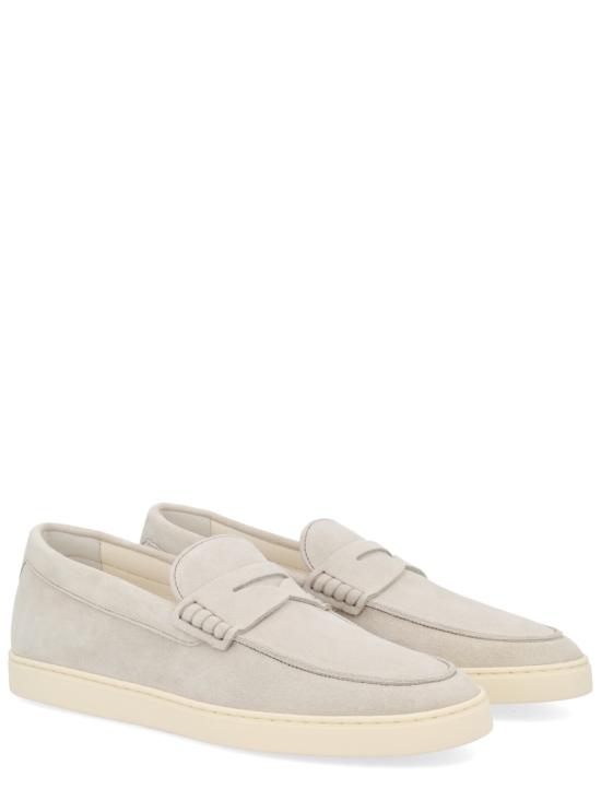 26SS 브루넬로 쿠치넬리 스웨이드 로퍼 스니커즈 MZUSOLP312C4269 GREY DOM - BRUNELLO CUCINELLI