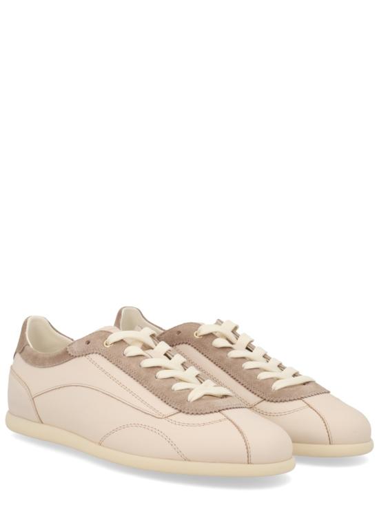 26SS 브루넬로 쿠치넬리 스니커즈 MZULMHD337CFM24 BEIGE DOM - BRUNELLO CUCINELLI