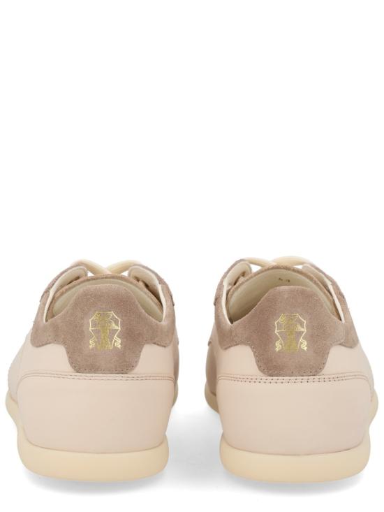 26SS 브루넬로 쿠치넬리 스니커즈 MZULMHD337CFM24 BEIGE DOM - BRUNELLO CUCINELLI