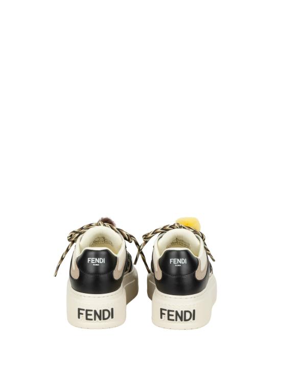 26SS 펜디 매치 소프트 레더 로우탑 스니커즈 8E8721 AY9NF1V7Q - FENDI