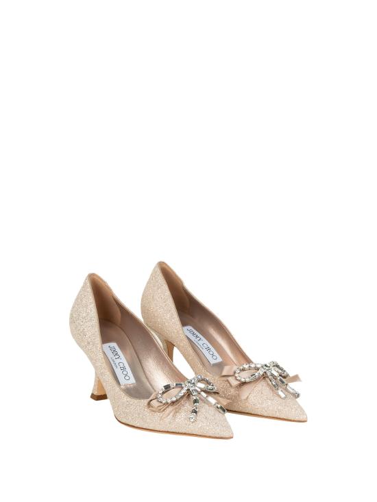 26SS 지미추 힐/펌프스 J000181534 AURIA 70 HGQLIGHT SOFT GOLD C LIGHT SOFT GOLD CRYSTAL - JIMMY CHOO