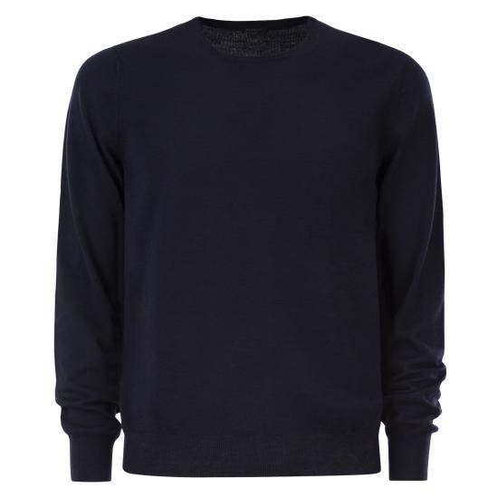 25FW 키톤 폴로 티셔츠 UKS002403000 NIGHT BLUE