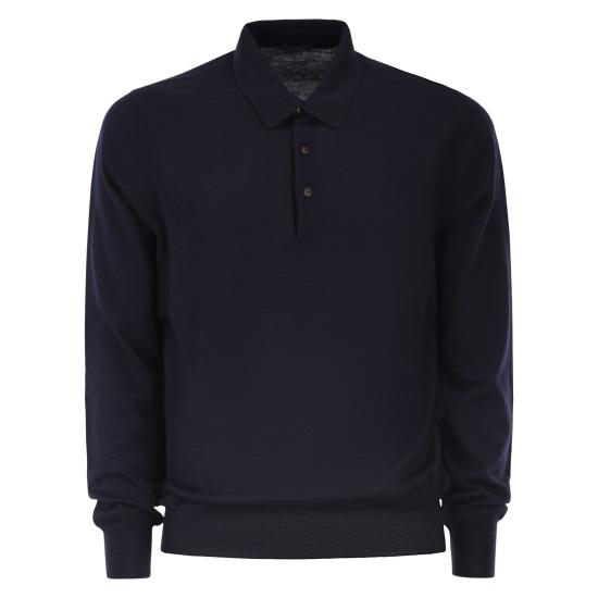 25FW 키톤 폴로 티셔츠 UKS001401002 NIGHT BLUE