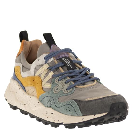 26SS 플라워 마운틴 스니커즈 2017818 GREY YELLOW - FLOWER MOUNTAIN