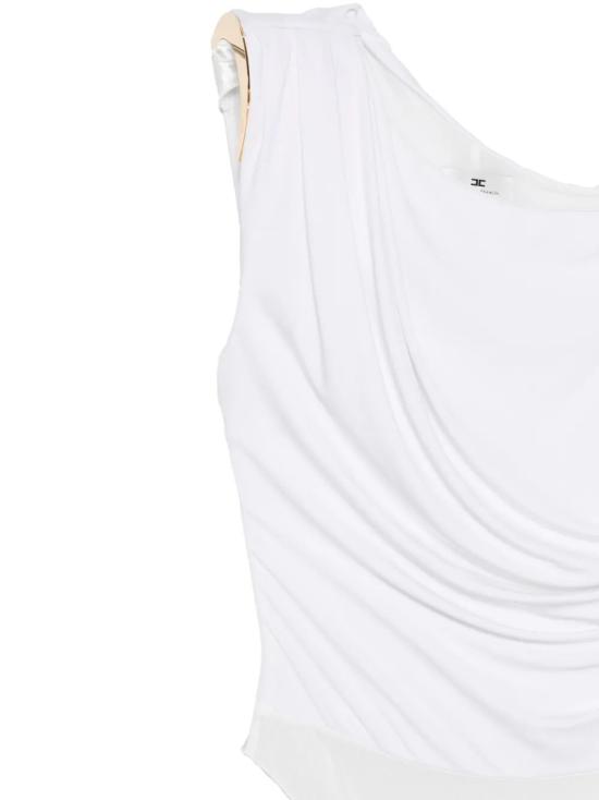 26SS 엘리자베타프랜치 바디수트 티셔츠 BO01361E2 360 AVORIO - ELISABETTA FRANCHI