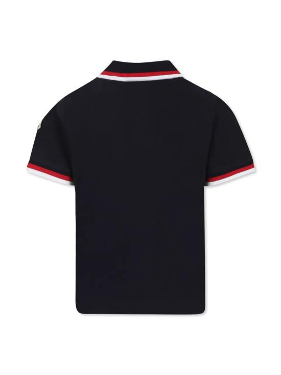 26SS [키즈] 몽클레어 폴로 셔츠 L19548A00003 8496W 778 NAVY - MONCLER