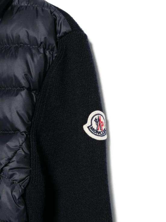 26SS [키즈] 몽클레어 패딩 L19549B00005 M1122 742 NAVY - MONCLER