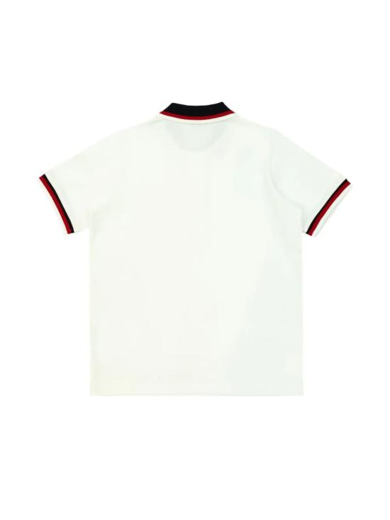 26SS [키즈] 몽클레어 폴로 셔츠 L19548A00003 8496W 034 NATURAL - MONCLER