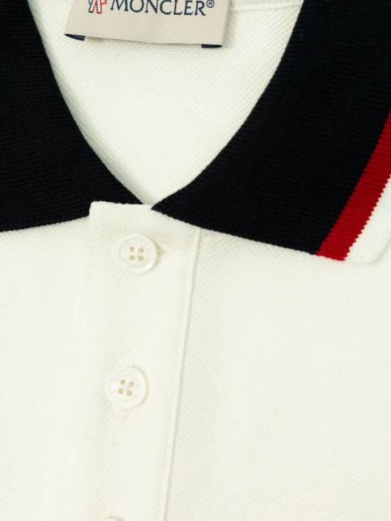 26SS [키즈] 몽클레어 폴로 셔츠 L19548A00003 8496W 034 NATURAL - MONCLER