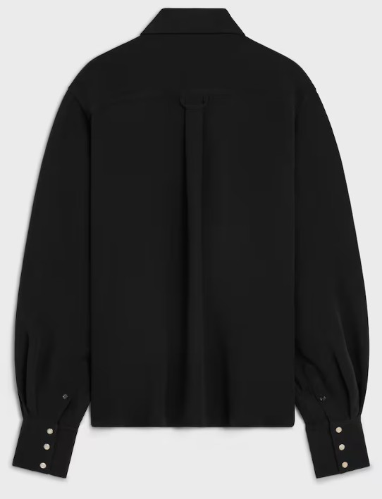 26SS 셀린느 셔츠 RC0BR3770 38NO BLACK - CELINE