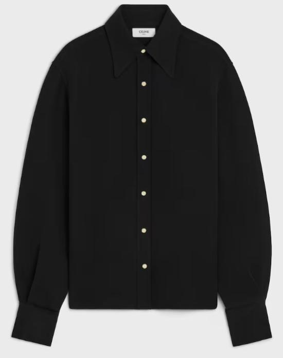 26SS 셀린느 셔츠 RC0BR3770 38NO BLACK