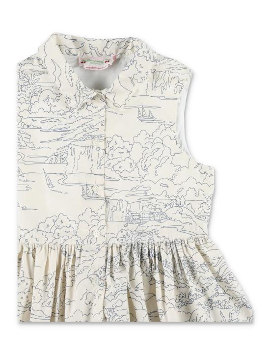 26SS [키즈] 봉쁘앙 원피스 S06GDRW00048 677 INK PRINT - BONPOINT