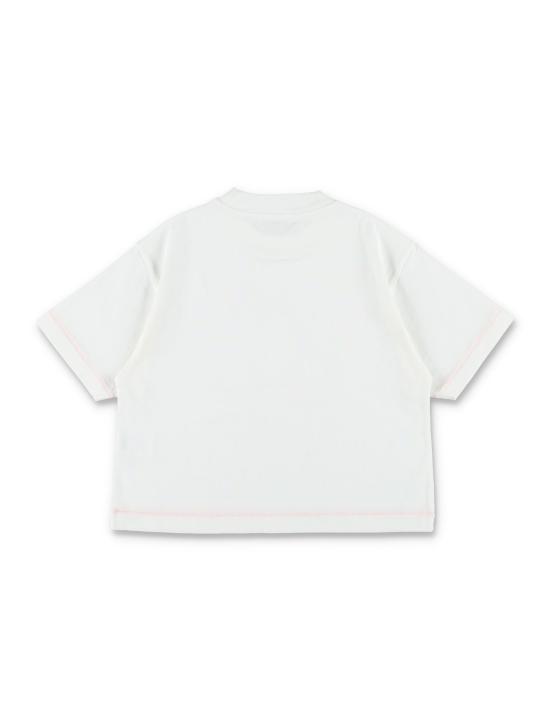 26SS [키즈] 봉쁘앙 티셔츠 S06GTSK00017 102 MILK WHITE - BONPOINT