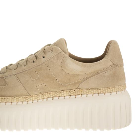 26SS 호간 스니커즈 HXW7100FY40BTM BEIGE - HOGAN