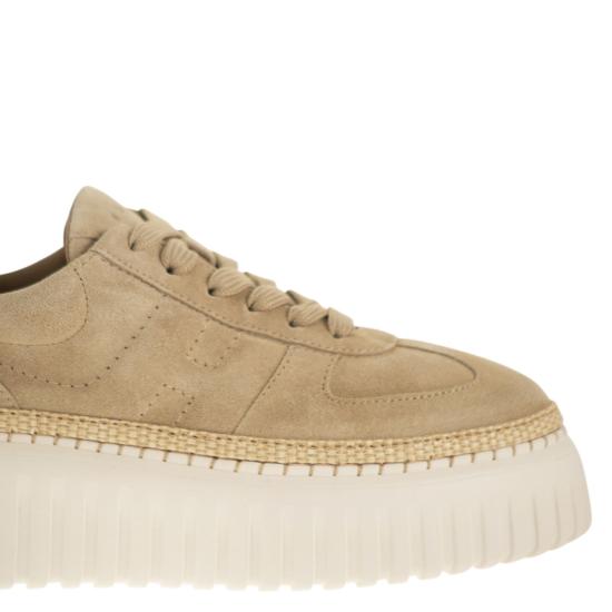 26SS 호간 스니커즈 HXW7100FY40BTM BEIGE - HOGAN