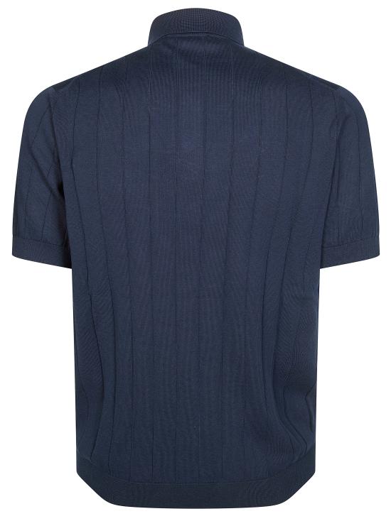 26SS 필리포 드 로렌티스 폴로 티셔츠 PL1MCCR14C 890 BLU - FILIPPO DE LAURENTIIS