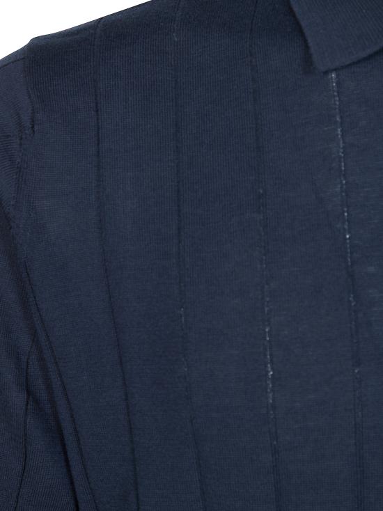 26SS 필리포 드 로렌티스 폴로 티셔츠 PL1MCCR14C 890 BLU - FILIPPO DE LAURENTIIS