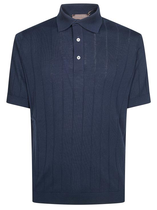 26SS 필리포 드 로렌티스 폴로 티셔츠 PL1MCCR14C 890 BLU