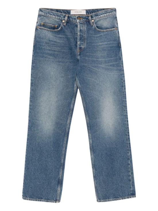 26SS 골든구스 미디엄 워시 루즈 진 GMP01636 P00062150100 Denim scuro - GOLDEN GOOSE