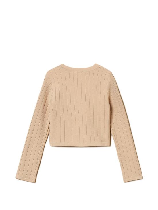 26SS [키즈] 트윈셋 트레이닝 상의 261GJ3Q23 13191 Brown - TWINSET