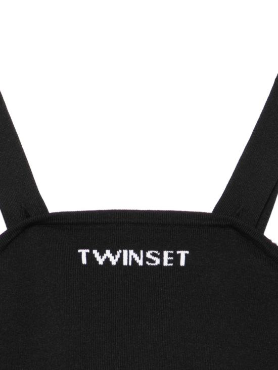 26SS [키즈] 트윈셋 티셔츠 261GJ3041 02958 Black - TWINSET