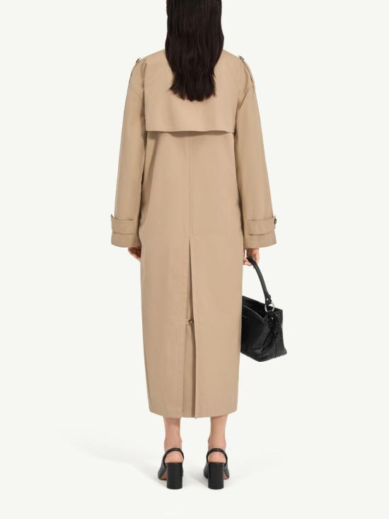 26SS MM6 메종마르지엘라 코트 S52AH0084 M35368154 Beige - MM6 MAISON MARGIELA